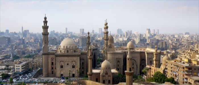 Capital Cairo in Egypt