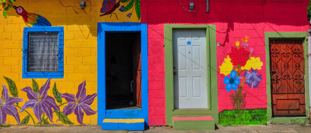 The village of Apaneca in El Salvador