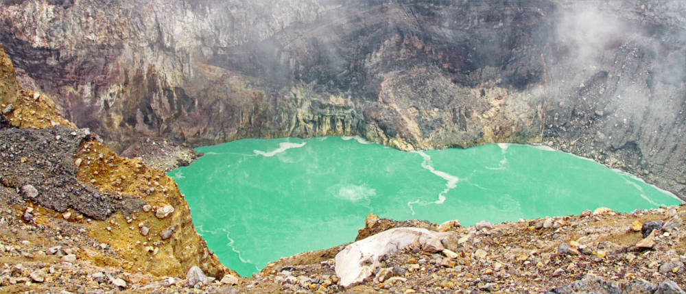 El Salvador's volcanic craters