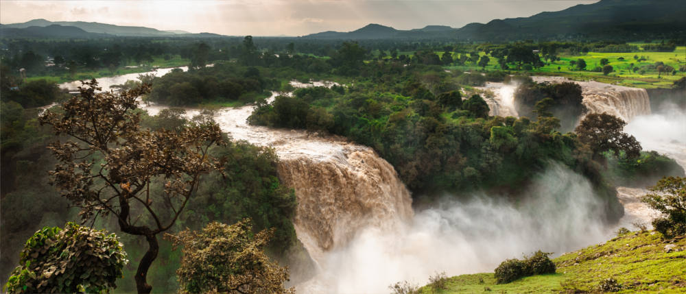 Ethiopian waterfalls