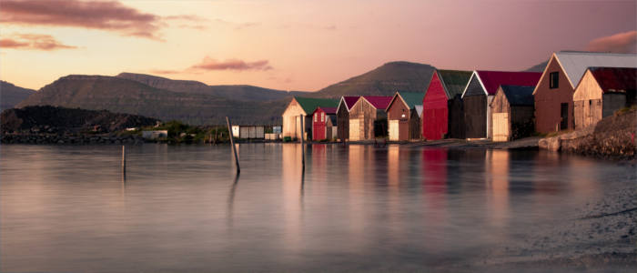 Harbour on the Faroe Islands