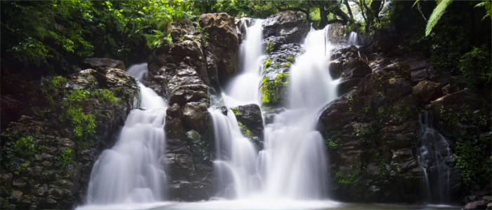 The Bouma Falls on Fiji