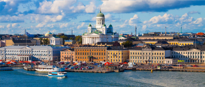 Capital Helsinki in Finland