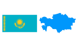 Flag of Kazakhstan