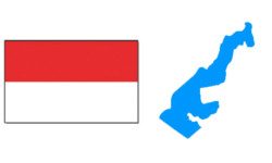 Flag of Monaco