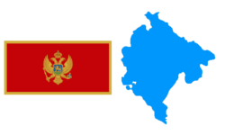 Flag of Montenegro