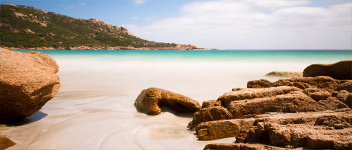 Wonderful beaches on Corsica