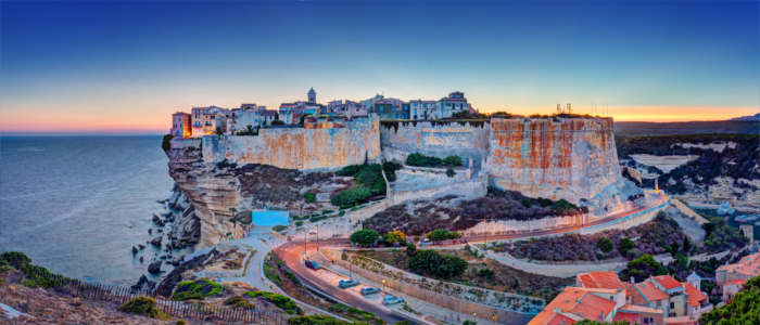 Bonifacio on Corsica