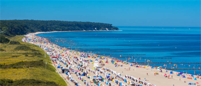Bathing in the Baltic Sea