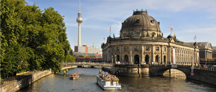 Museum Island and Fernsehturm (TV tower)