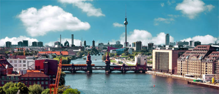 View of the capital of Berlin