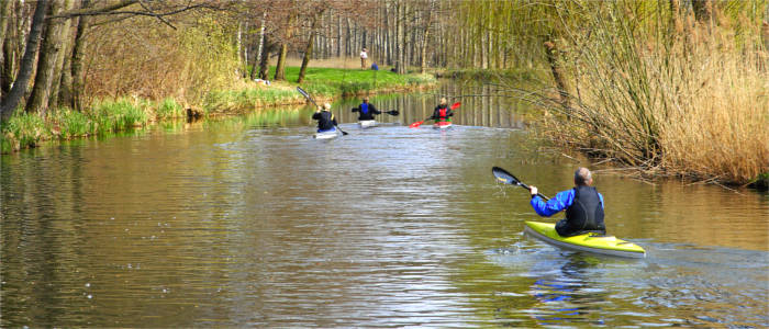 Water sports in Brandenburg