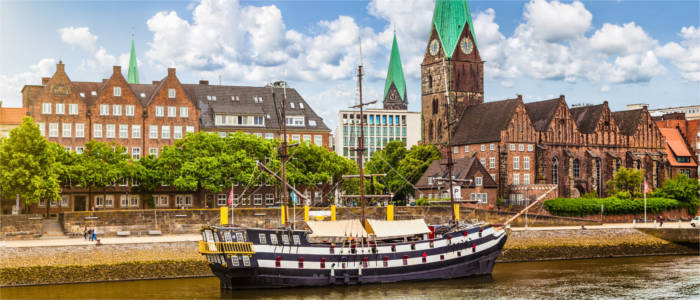 View of Bremen's old town