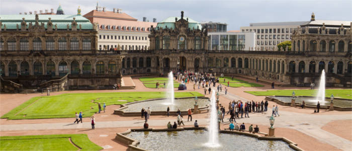 Zwinger Museum in Dresden