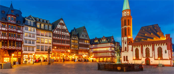 The Römerberg in Frankfurt am Main