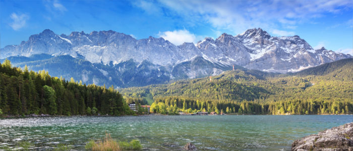Zugspitze in the German Alps