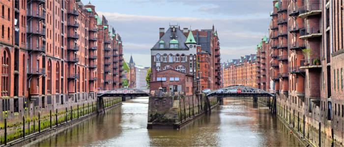Speicherstadt in Hamburg