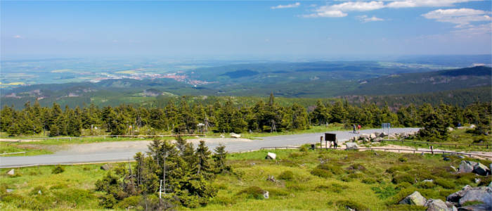 Typical landscape in the Harz