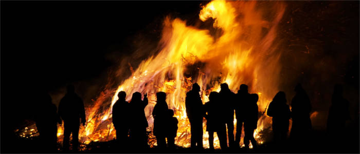 Burning of witches in the Harz