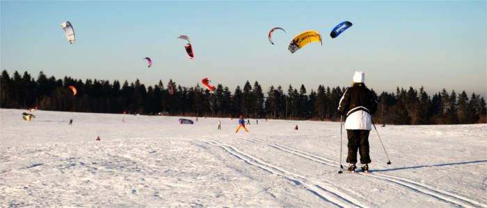 Winter in the Rhön Mountains