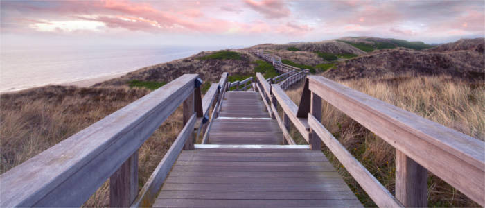 Dyke at the North Sea