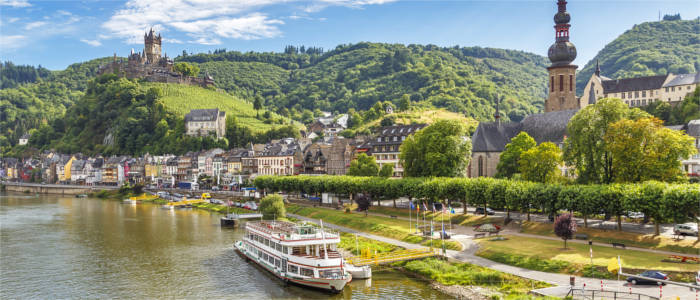 Cochem Castle in Rhineland-Palatinate