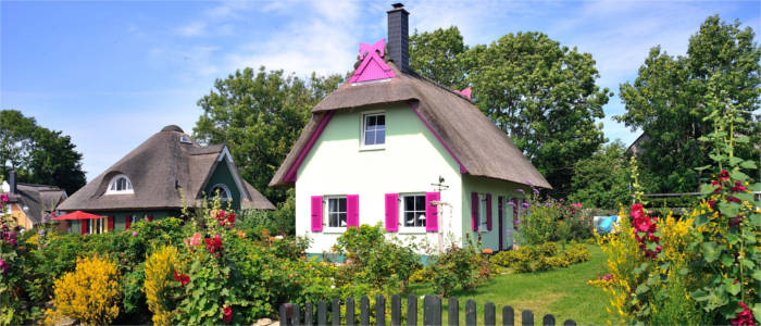 Typical houses on Rügen