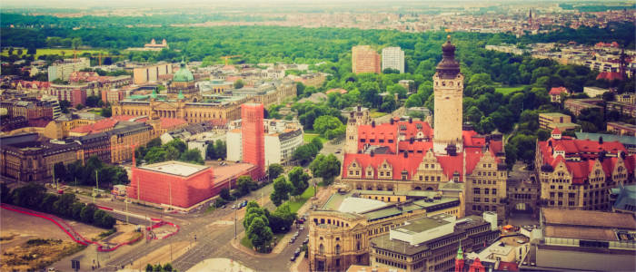 Big city in Saxony