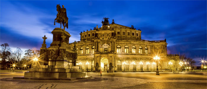 The Semper Oper in Dresden