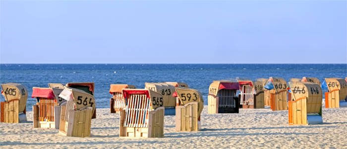 The Baltic Sea spa town of Laboe in Schleswig-Holstein