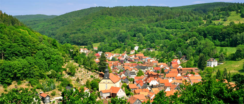 Village near Oberhof