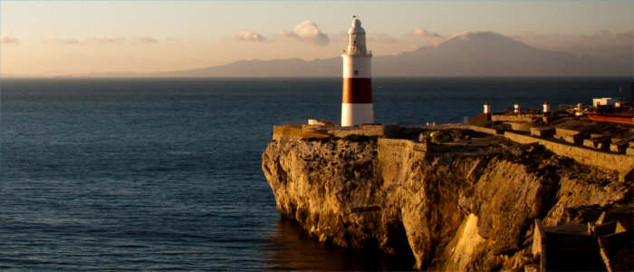 The lighthouse of Gibraltar