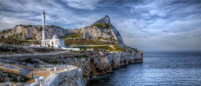 Mosque at the Europe Point Gibraltar