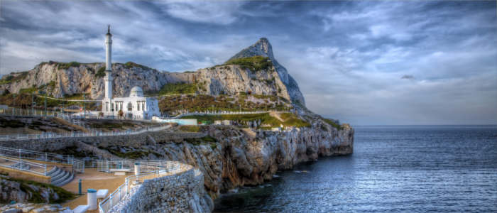 Mosque at the Europe Point Gibraltar