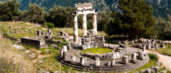 Delphi in Central Greece