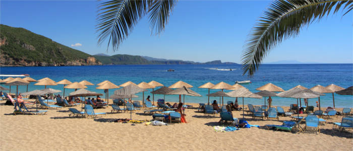 Lichnos Beach in Epirus