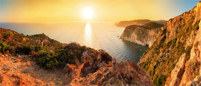 The Ionian islands of Zakynthos