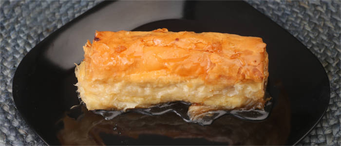 A speciality from Thessaloniki - bougatsa