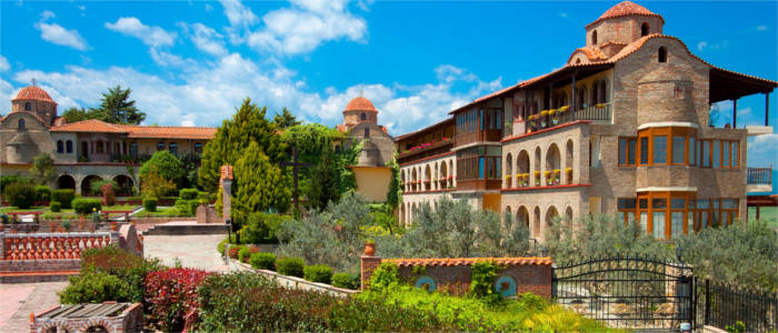 Monastery in the Olympus range