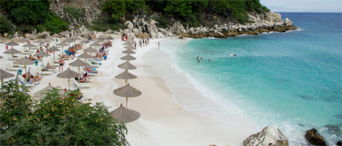 Marble Beach on Thasos