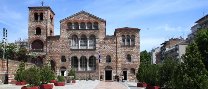 The significant church of Agios Dimitrios