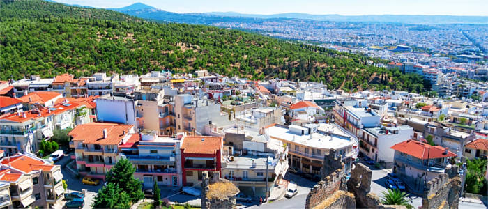 The Greek city of Thessaloniki