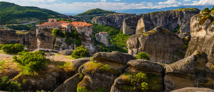 Typical landscape in Thessaly