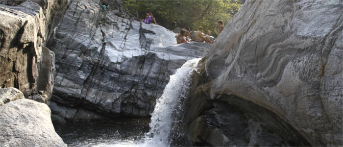Samothrace's natural beauty - waterfall