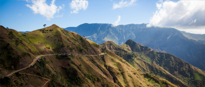 Mountains in Haiti