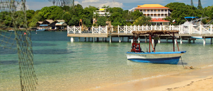 Honduras at the Caribbean coast