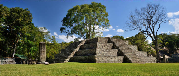 Maya architecture near Copán