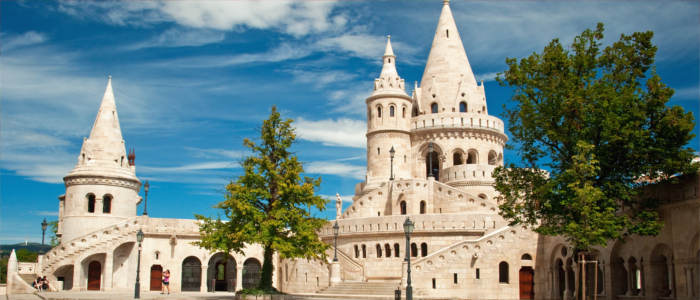 The Fisherman's Bastion in Hungary
