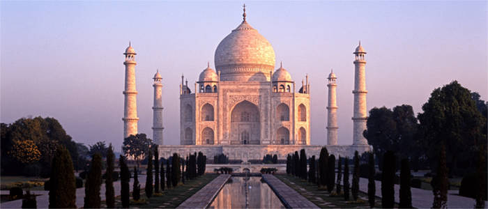 Taj Mahal in India
