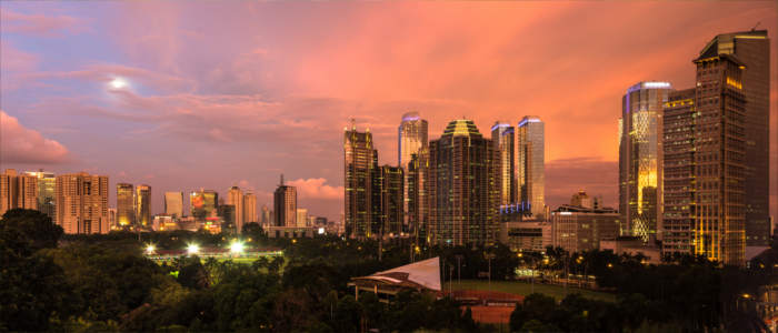 Jakarta - the capital of Indonesia